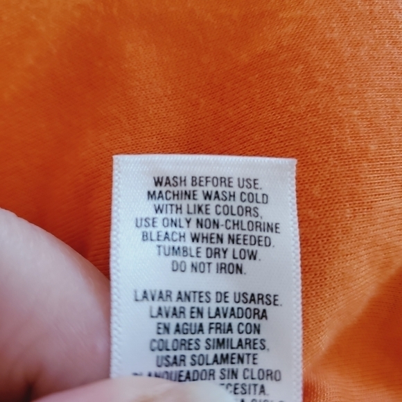 🟢 Carter's Tiger Hoodie Costume Orange/Black Size 12M - Picture 6 of 7